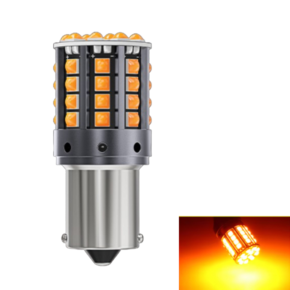 1156 44 LED CREE AMBAR