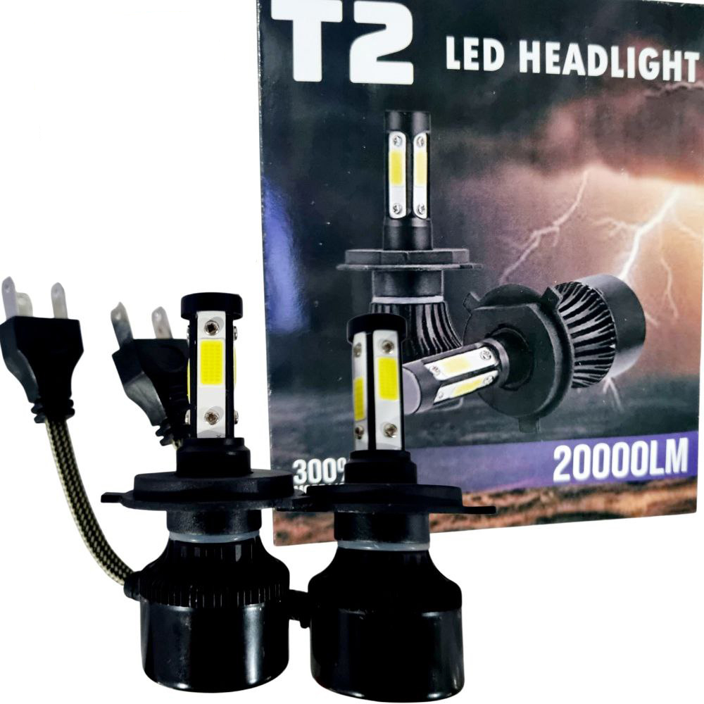 H4 LED COB 4 CARAS 20000LM